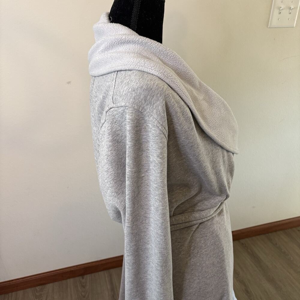 UGG Blanche II Robe • Women’s XL Gray Fleece Lounge Robe​​ - Picture 6 of 15
